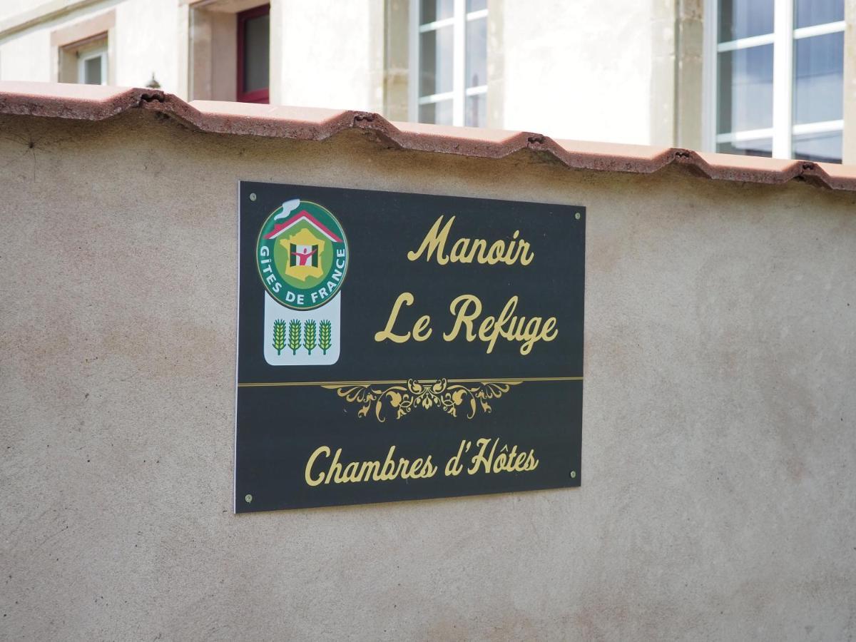 Bed and Breakfast Manoir Le Refuge Rechicourt-le-Chateau Екстер'єр фото